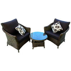 LG Outdoor Saigon Colonial Lounge Duo Set